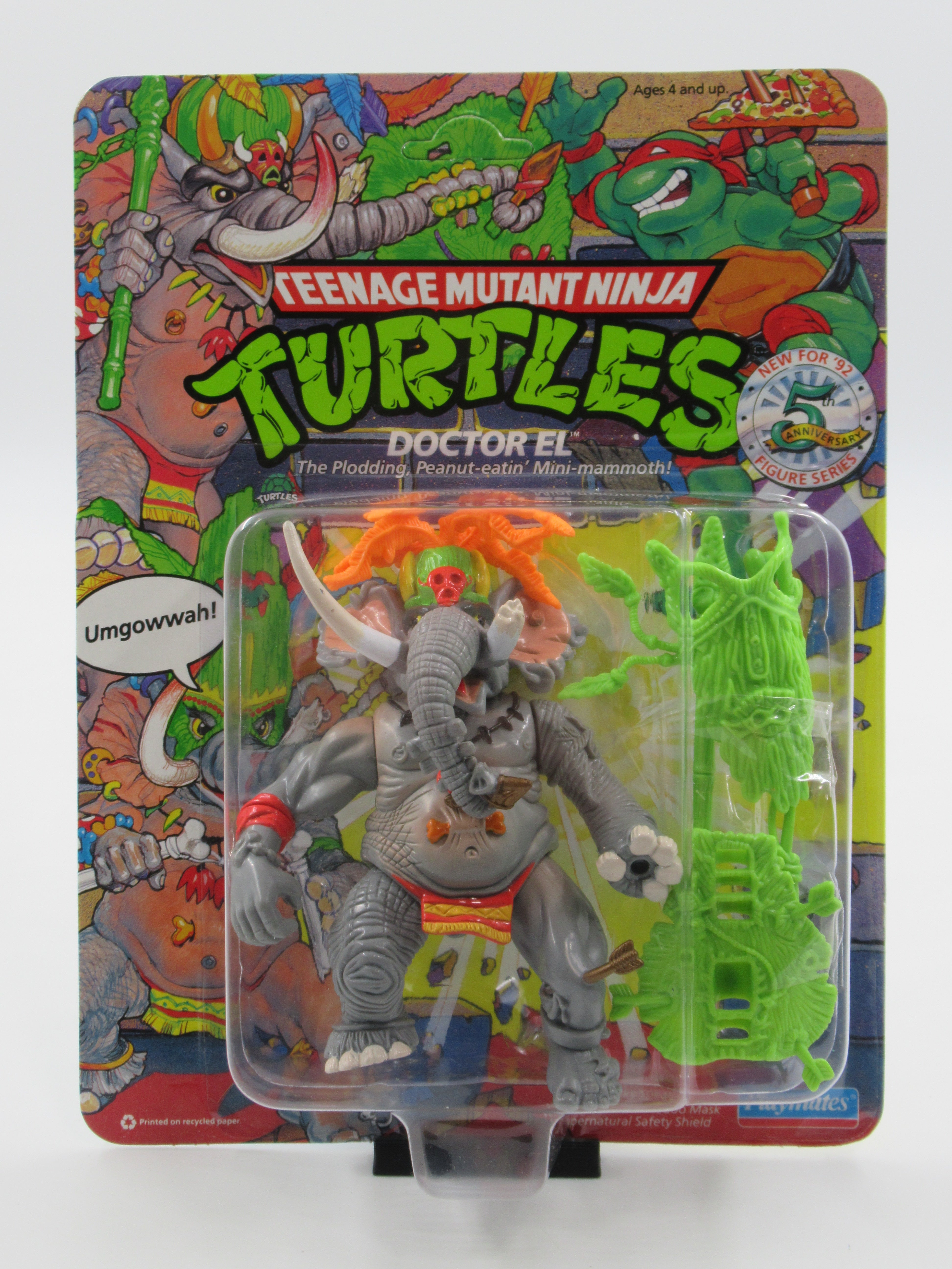 Teenage Mutant Ninja Turtles Doctor El 4.5" Figure TMNTs - Playmates (1992)